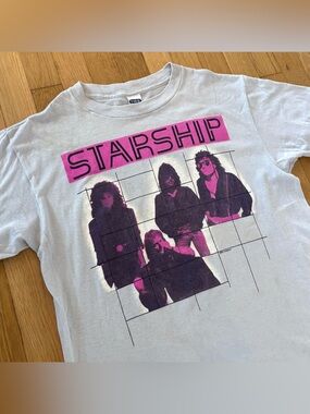 Vintage Starship 1987 Concert T Shirt XL Made In USA Band T Rare It’s Not Over